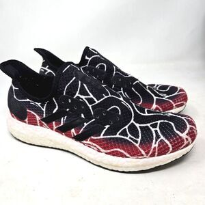 ADIDAS Speedfactory AM4MLS Stylish Black and Red Patterned Sneakers